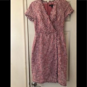 COPY - Gorgeous Banana Republic Pink Tweed Dress